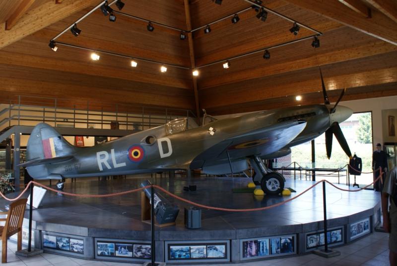 Un Supermarine Spitfire à Florennes