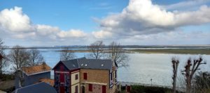 Vue sur la Baie de Somme depuis Saint-Valery