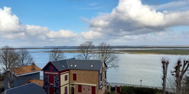 Vue sur la Baie de Somme depuis Saint-Valery