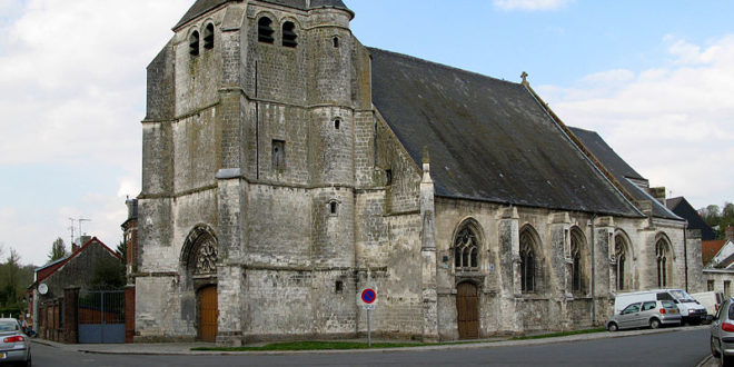 L'église Saint-Hilaire à Frévent