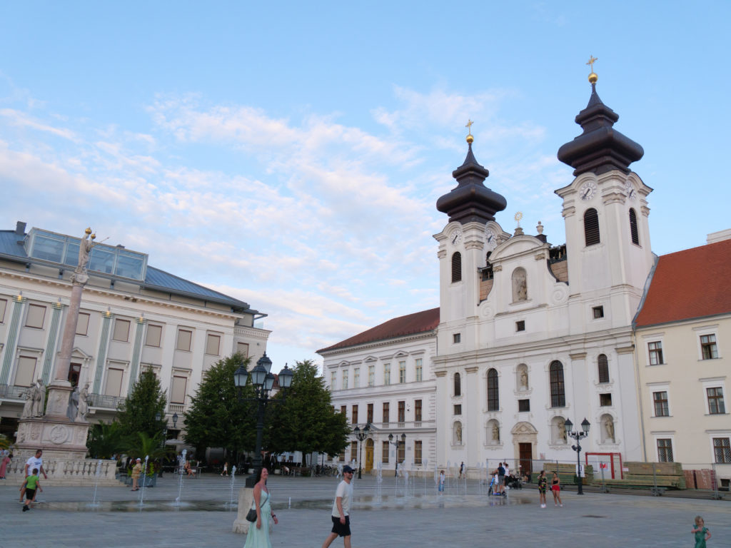 Place Széchenyi à Győr