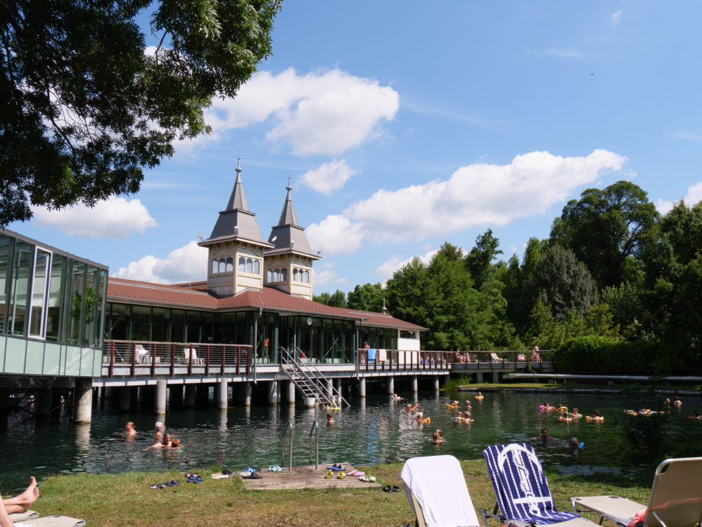 Le lac thermal de Hévíz