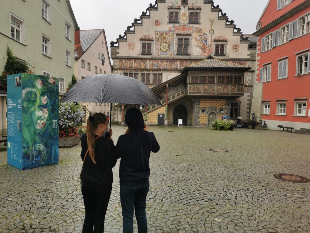 Lindau sous la pluie