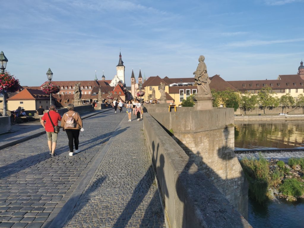 Vieux pont de Wurtzbourg sur le Main