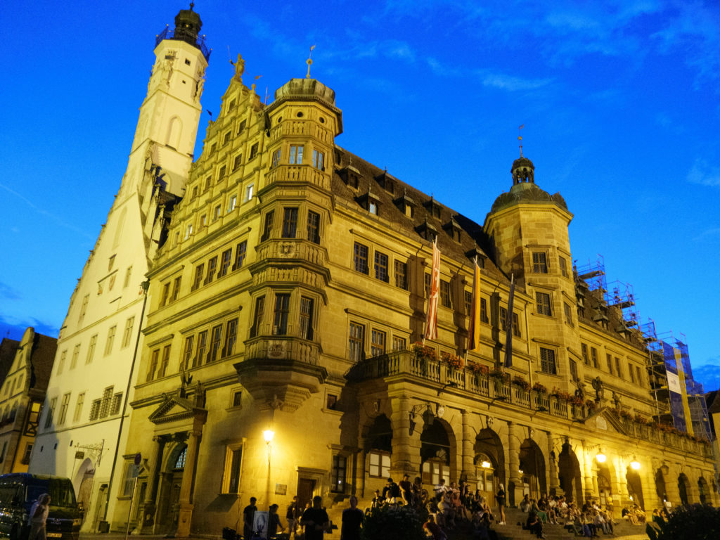 Rothenburg ob der Tauber la nuit